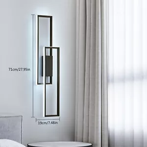 Modern LED Wall Lamp Fixture Sconce Bedroom Bedside Living Hallway Stair light - Picture 1 of 12
