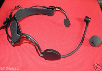 Head Headset headworn Microphone For Shure Wireless body-pack (TA4F mini 4pin) - Image 1 of 4