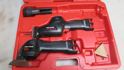 craftsman cordless 7.2 volt versa pak multipurpose saw light detail sander case - Image 1 of 4