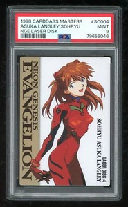 Evangelion Carddass LD 1998 SC004 Asuka Langley Soryu Japanese PSA 9 79658046 - Picture 1 of 2