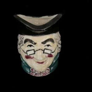 Vintage Character Jug Ben Franklin Made in Japan 3.5" Tall - Picture 1 of 9