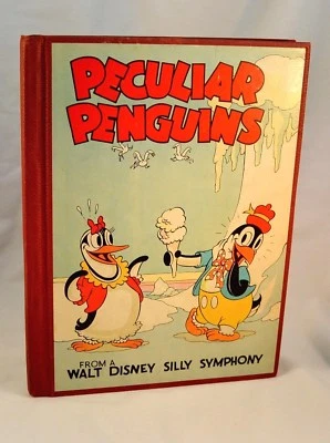 PECULIAR PENGUINS 1934 1st Edition Walt Disney Studio Silly Symphony Foto 1 de 4