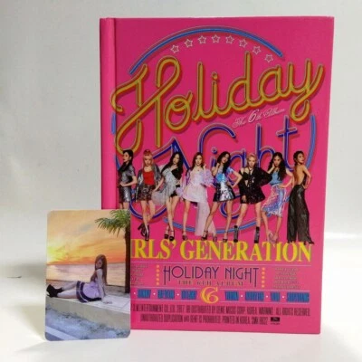 CD SNSD Girls Generation 6th Korea Album  Holiday with Tiffany Photocard - Image 1 of 4