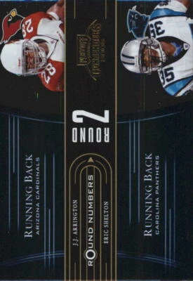 2005 Playoff Contenders Round Numbers Blue #14 Arrington/Shelton/Jackson/500 - Image 1 of 2