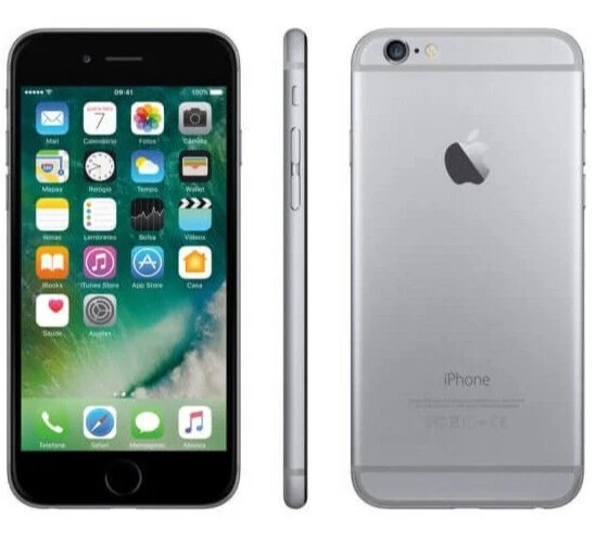 SMARTPHONE APPLE IPHONE 6 64GB NERO SPACE RICONDIZIONATO ITALIA GARANZIA 12 MESI - Immagine 1 di 1