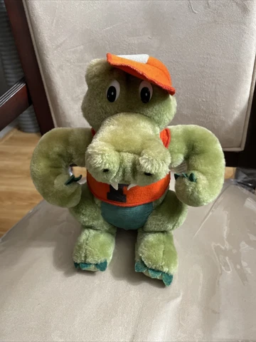 VINTAGE 1983 ALBERT Florida Gators Plush Fighting College School Mascot 9" Dakin Cover