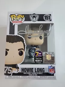 Howie Long Hall Of Fame signed handsigniert Raiders NFL Funko Pop! BECKETT COA - Bild 1 von 9