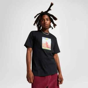 Converse Men's Sunrise Tee, Black, Medium - Picture 1 of 5