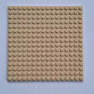 Lego Placa Base Tablero de Construcción 16 x 16 Tachuelas - Bronceado (91405) - Imagen 1 de 2