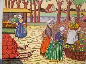 Children's Book 1937 Dutch Childrens' Life Beautifully Illustrated "Wilhemina " - Picture 1 of 24