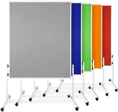 Moderationstafel einteilig & doppelseitig Moderationswand Moderatorentafel Filz - Bild 1 von 4