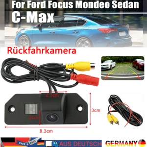 Rückfahrkamera Einparkkamera HD Nachtsicht Für Ford Ford C-Max Mondeo Focus C3 - Bild 1 von 17
