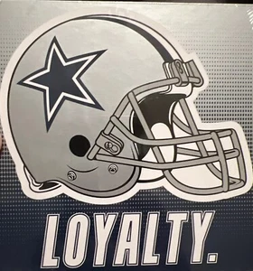 Dallas Cowboys LOYALTY scrivania decorazione parete NFL merce nuova - Foto 1 di 10