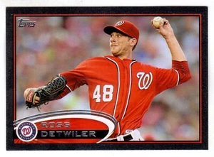 2012 TOPPS UPDATE SERIES #US315 ROSS DETWILER BLACK #56/61 - Picture 1 of 1