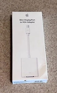 New GENUINE Apple Mini Display Port to VGA adapter Original Retail Box MB572Z/B - Picture 1 of 1