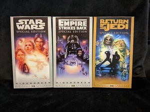 Star Wars Trilogy VHS Tapes Box Set ~ Widescreen Special Edition 1997 Lucas Film - Bild 1 von 4
