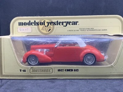 Matchbox Yesteryear Y-18 1937 Cord 312 - Image 1 of 2