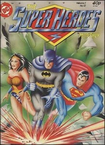 THE SUPER HEROES MONTHLY ~ VOLUME 1 NO. 12 ~ DC COMICS - Picture 1 of 1