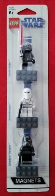LEGO 852715 Star Wars Magnets Darth Vader Snowtrooper Shadow Trooper NEW IN BOX - Image 1 of 4