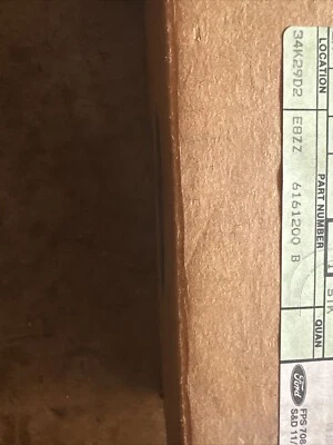 Nuevo de Lote Original Ford 1987 1993 Mustang Accesorios Cinturones de Seguridad 1988 1989 1990 1991 1992 Foto 1 de 3