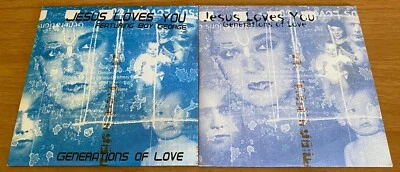 JESUS LOVES YOU Generations Of Love 2x CARDBOARD SLEEVE CD-SINGLE SET Boy George Foto 1 de 3