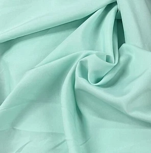 MINT GREEN Poplin fabric 60” Width Sold By The Yard - Picture 1 of 2