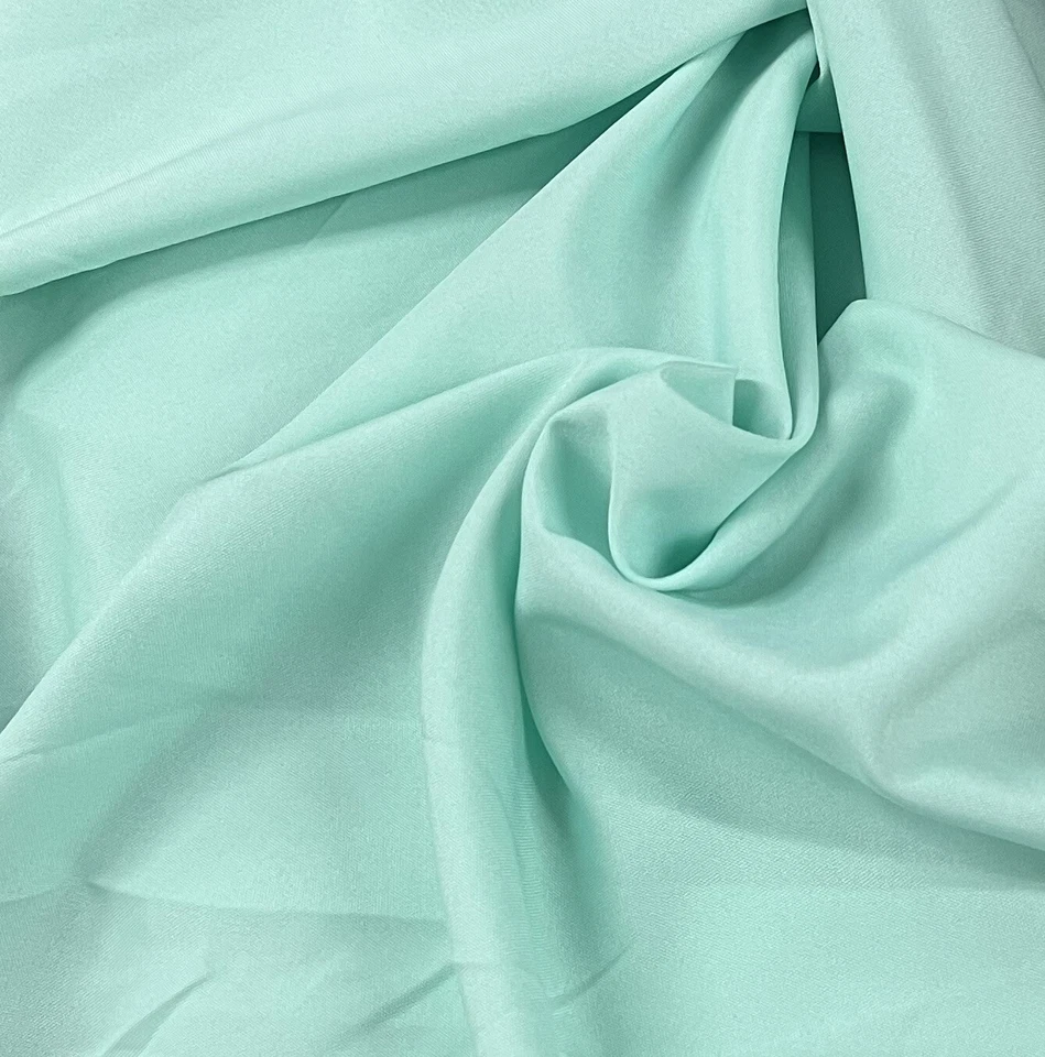 MINT GREEN  Poplin fabric 60” Width Sold By The Yard - Image 1 of 2