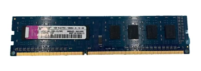 Kingston 1GB 1rX8 PC3 10600U - 9 - 10 - A0 ( HP497156-D88-ELFWG ) - Image 1 of 2