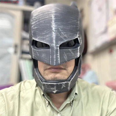 Batman Helmet Mask Soft PVC Batarang Halloween Party Movie Cosplay Prop Headgear - Image 1 of 4
