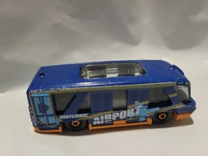 Matchbox 2015 Blue Swift Shuttle Airport Made in Thailand MB1016 L39 - Picture 1 of 5