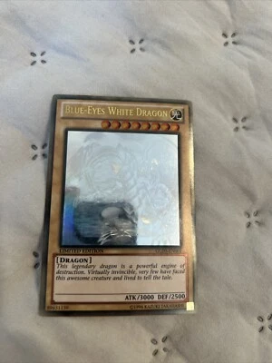 DRAGO BIANCO OCCHI BLU (Blue-Eyes White Dragon) •Ghost Rare • GLD5-IT001 • - Immagine 1 di 2