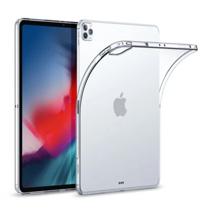For iPad Pro 11" 2021/2020 Air 10.9" 10.5" 10.2" 9.7" Soft Clear Case Back Cover - Image 1 of 4