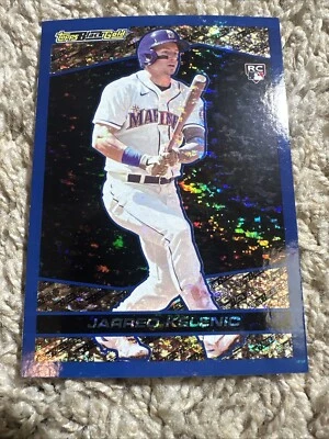 2021 Jarred Kelenic Topps Black Gold Blue Rookie - Image 1 of 2