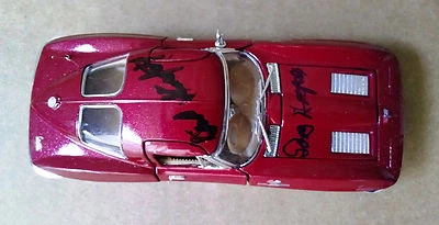 Corvette Die Cast - 1963 - 1:32 Scale - Autographed - Rare - Free Shipping - Image 1 of 4