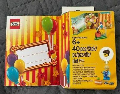 LEGO 853906 Tarjeta de Felicitación con 1 Minifigura Divertida Jugar Cumpleaños Graduado Tarjeta Fiesta Favor Foto 1 de 4