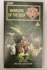 Doctor Who - Warriors Of The Deep VHS Peter Davison - Picture 1 of 1