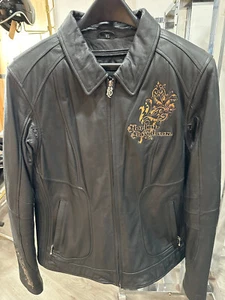 damen leder harley davidson jacke xl gebraucht - Bild 1 von 4