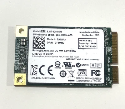 0T8MRJ Lite-On IT LMT-128M6M 128GB mSATA SSD - Image 1 of 2