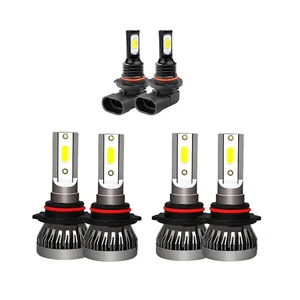 4*LED Headlight Bulbs+2*Foglight Bulb For Chevy Silverado 1500 2500 HD 03-05 06 - Picture 1 of 14