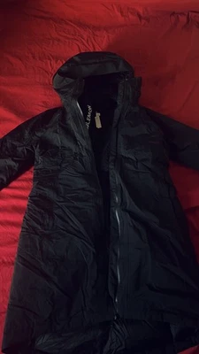 Lululemon женщин Sleet Street600 вниз заполнить водонепроницаемый длинный черный зимнее пальто 8 - Изображение 1 из 4