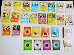 239 Pokemon Card Lot Assorted Basic, Stage 1 & 2, Energy, Trainer & Supporter - Picture 1 of 8