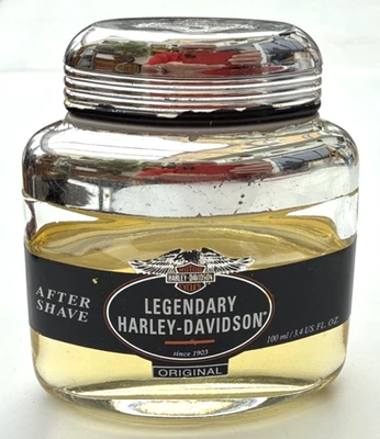 Rar Original After Shave LEGENDARY HARLEY-DAVIDSON 100ml Flakon Rest 70ml#1355G2 - Bild 1 von 4