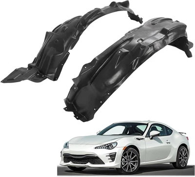 Front Inner Fender Liner Compatible with 2013-2016 Scion FR-S 2017-2020 TOYOTA - Image 1 of 4