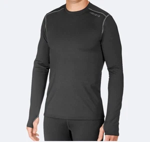 Hot Chillys Cold Weather Langarmshirt schwarz Micro-Elite Chamois Herren XXL - Bild 1 von 9