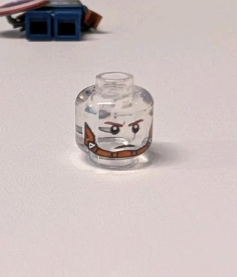 LEGO Marvel Misprint Captain America - RARE Clear Head - Image 1 of 3