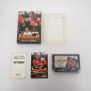 Nintendo FC NES Mike Tyson Punch Out! Japan Game w/Box Manual - Picture 1 of 10