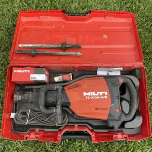 Hilti TE 1000-AVR 120V Corded Demolition Hammer with Bit, Case Tested Working - Picture 1 of 8