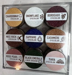 BareMinerals Pure Pleasures Collection 9 Count Eyeshadow Eyecolors Kit 0.01 oz. - Picture 1 of 20