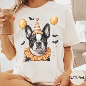 Boston Terrier Halloween Amante del Perro Mascota Camiseta Gildan Camisa Sudadera - Imagen 1 de 4