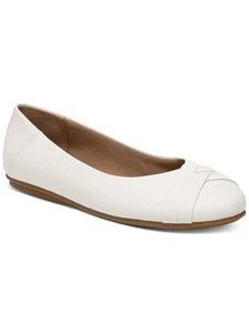 STYLE & COMPANY Womens White Sennette Round Toe Slip On Ballet Flats 10 M - Picture 1 of 11